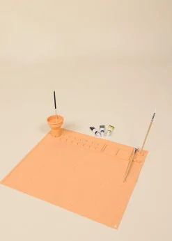 Coco Village Art Painting Silicone Placemat - Grapefruit