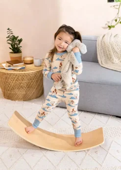Coco Village Balance Board - Natural Wood