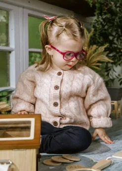 Coco Village Cardigan White 9-12m