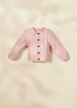 Coco Village Cardigan White 9-12m