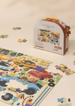 Coco Village Carry-On Puzzle - Busy Garage - 104pcs