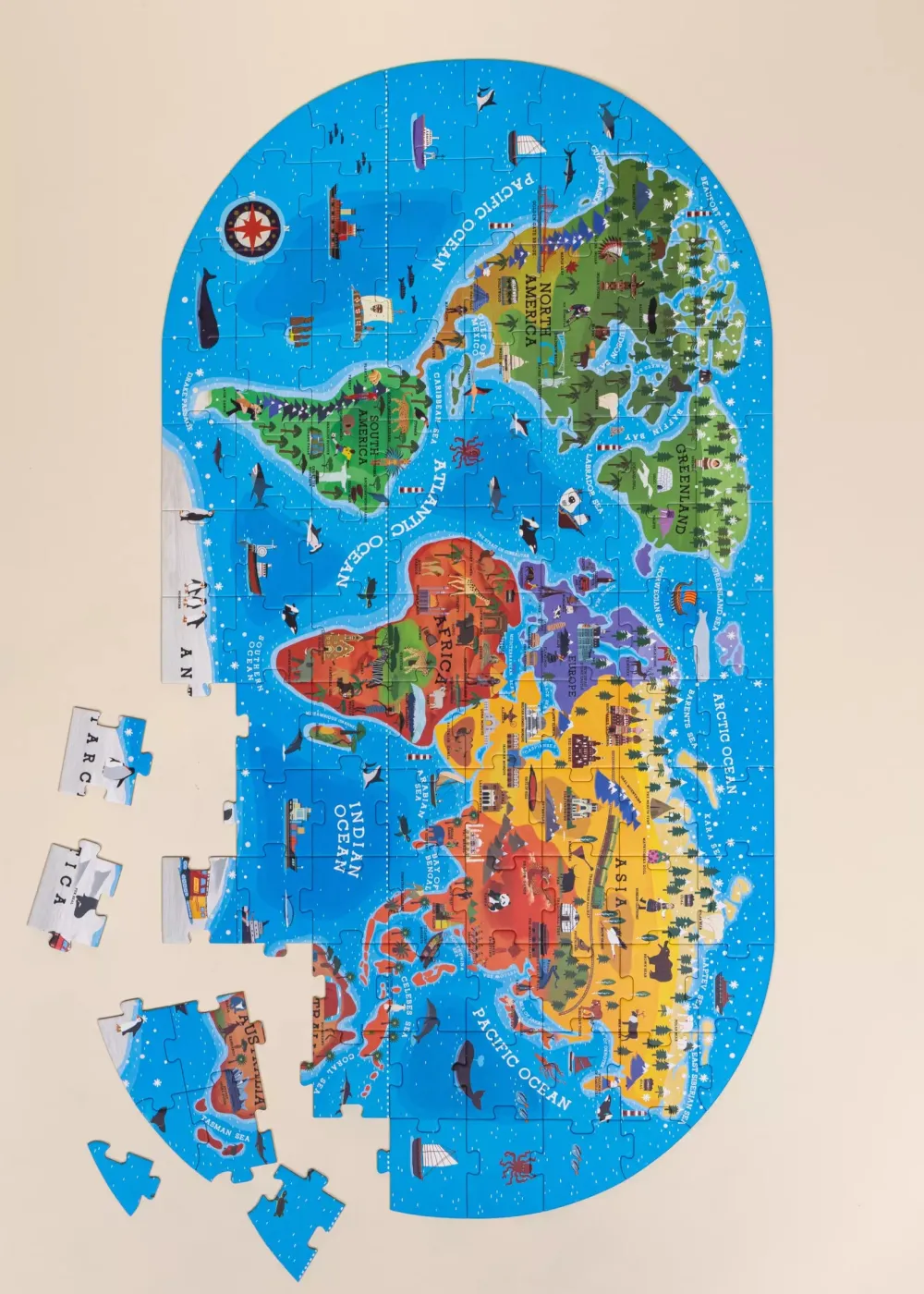 Coco Village Carry-On Puzzle - World Discovery - 104pcs