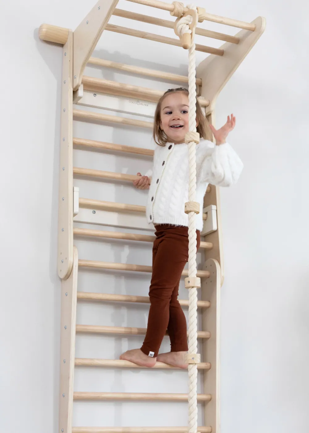Coco Village Climbing Rope for Swedish Wall Climber