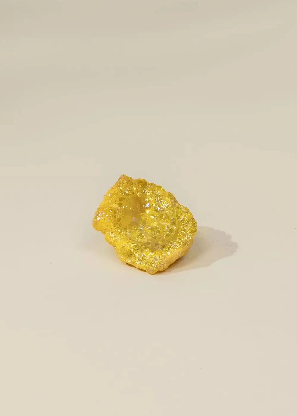 Coco Village Collectible Mineral - Yellow Geode