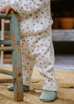Coco Village Crew Graphic Top White 0-3m