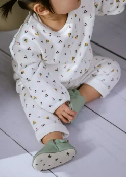 Coco Village Crew Graphic Top White 0-3m