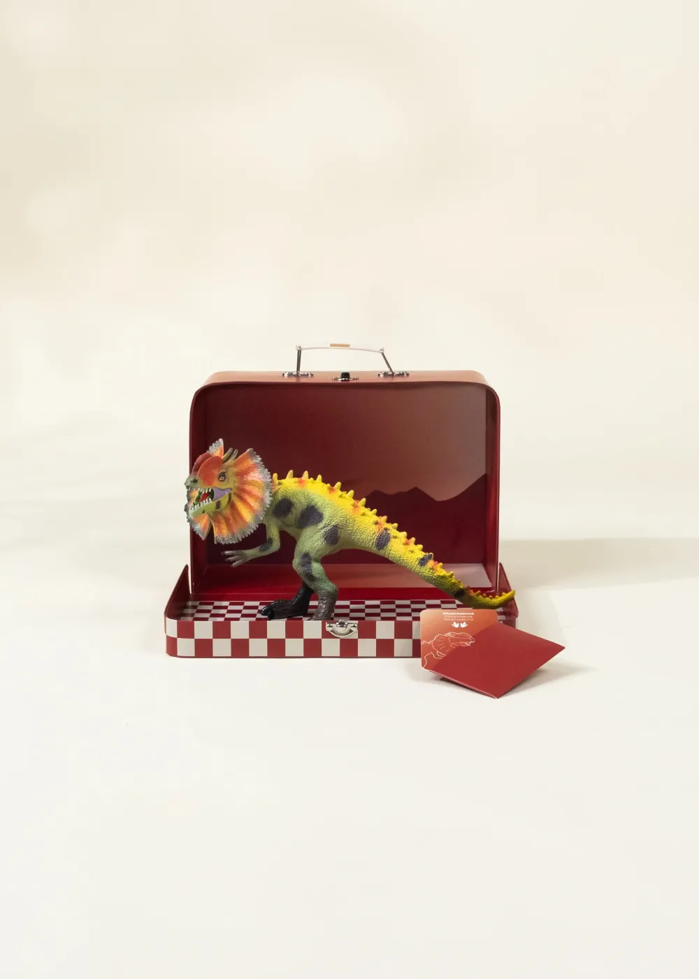 Coco Village Dilophosaurus Dinosaur in a Collectible Box
