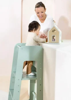 Coco Village Educational Tower - Seafoam