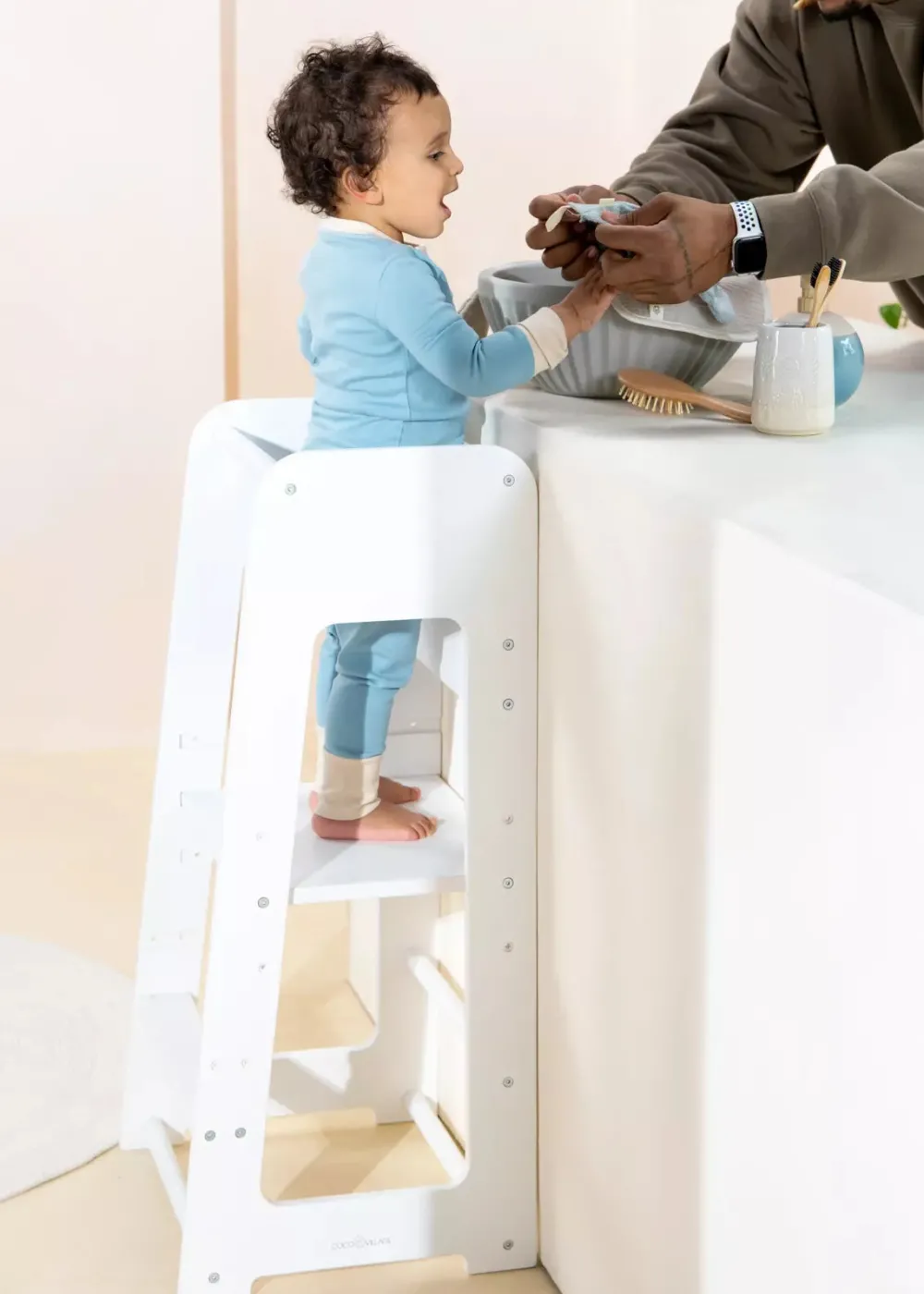 Coco Village Educational Tower - White