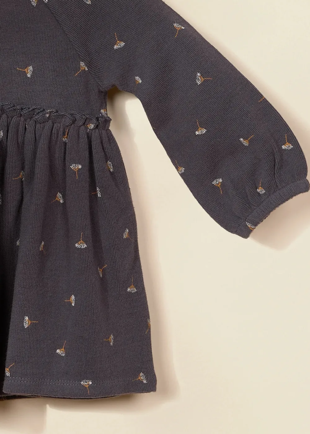 Coco Village Empire Waist Dress Obsidian 0-3m