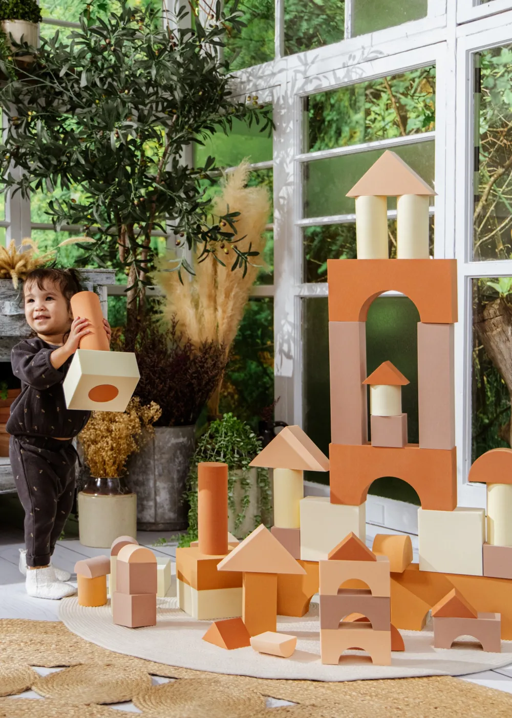 Coco Village EVA Foam Building Blocks Set - Large (48 pcs)