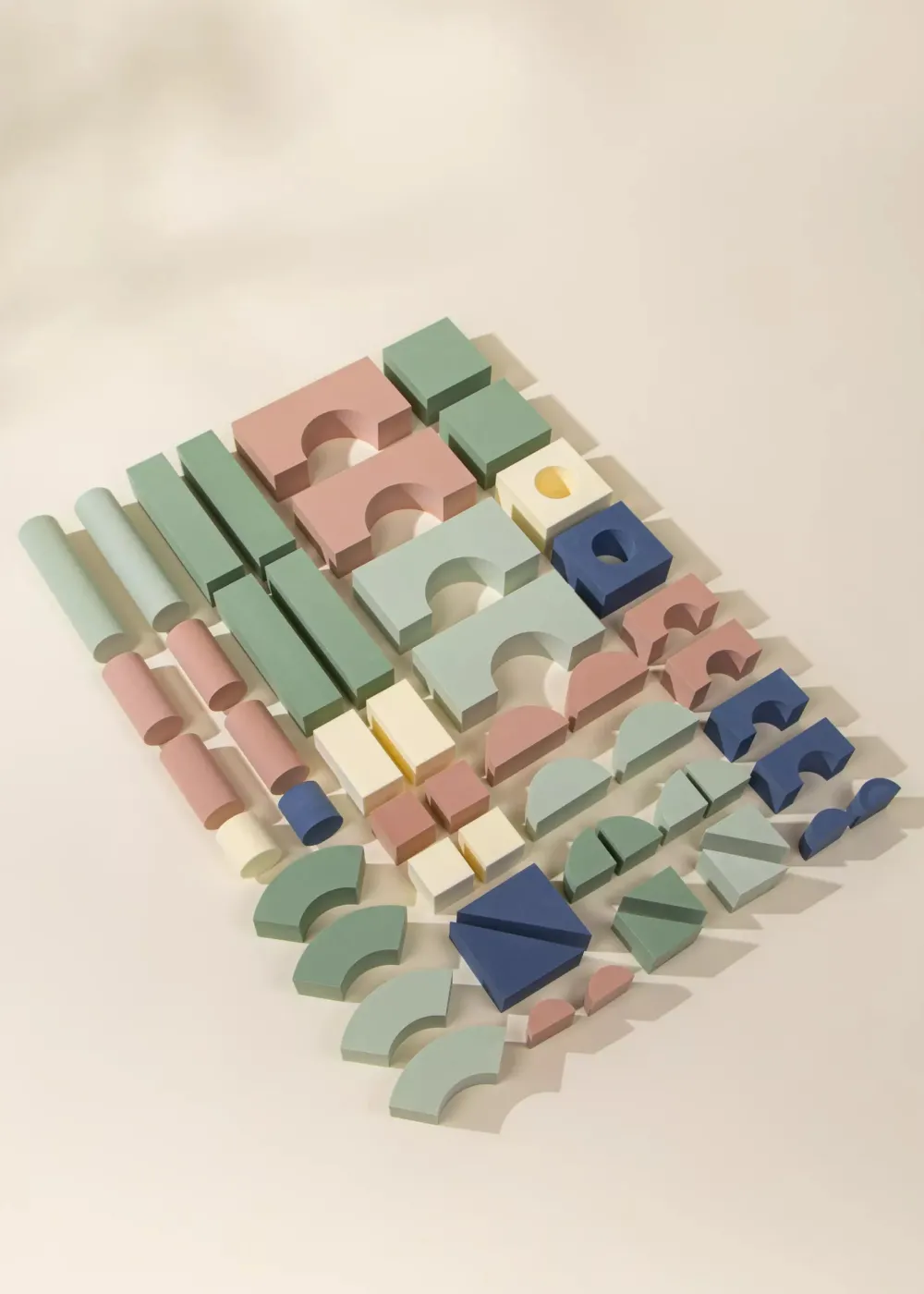 Coco Village EVA Foam Building Blocks Set - Medium (52 pcs)