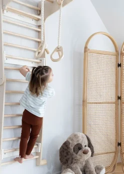 Coco Village Exercise Rings for Swedish Wall Climber