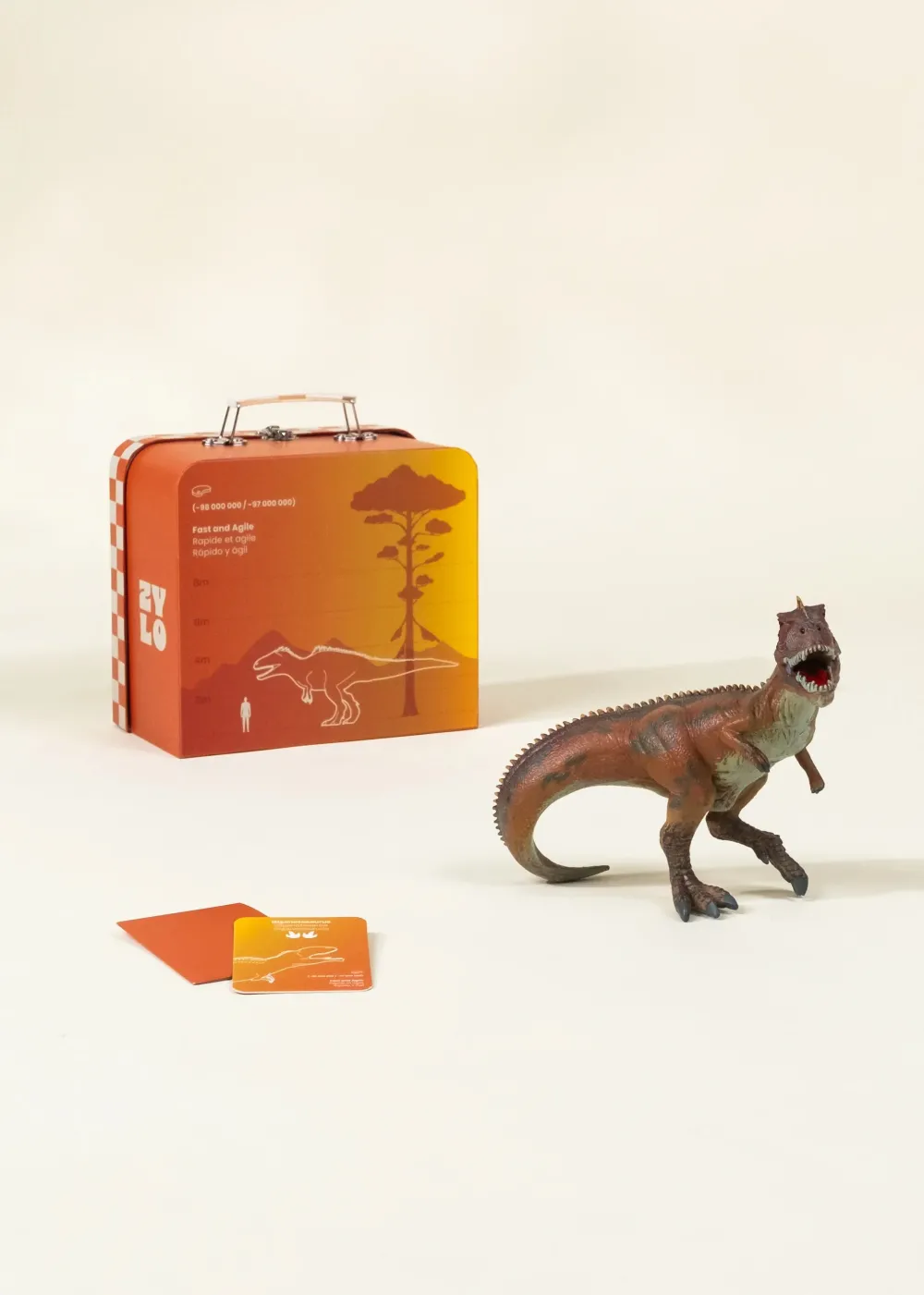 Coco Village Giganotosaurus Dinosaur in a Collectible Box