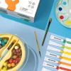 Coco Village Gouache Paint Bucket & Accessories Set - 24 colors