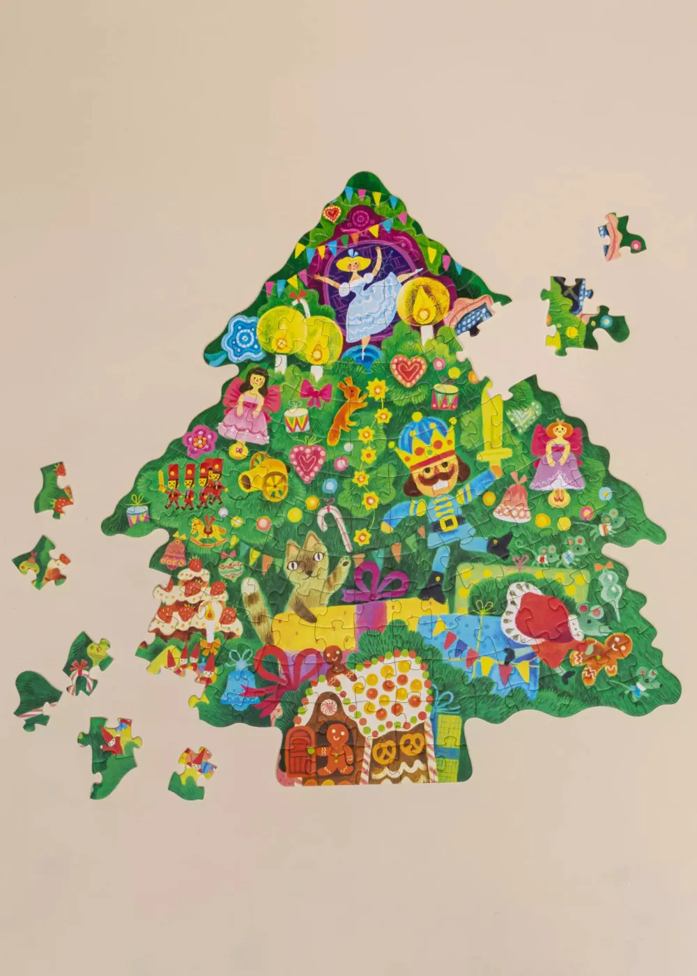Coco Village Holiday Puzzle - Christmas Tree - 160pcs