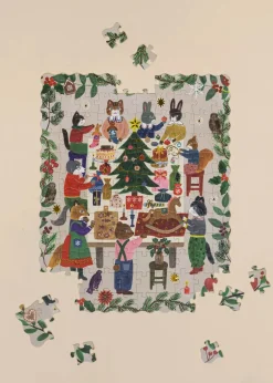 Coco Village Holiday Puzzle - Gift Exchange - 120pcs