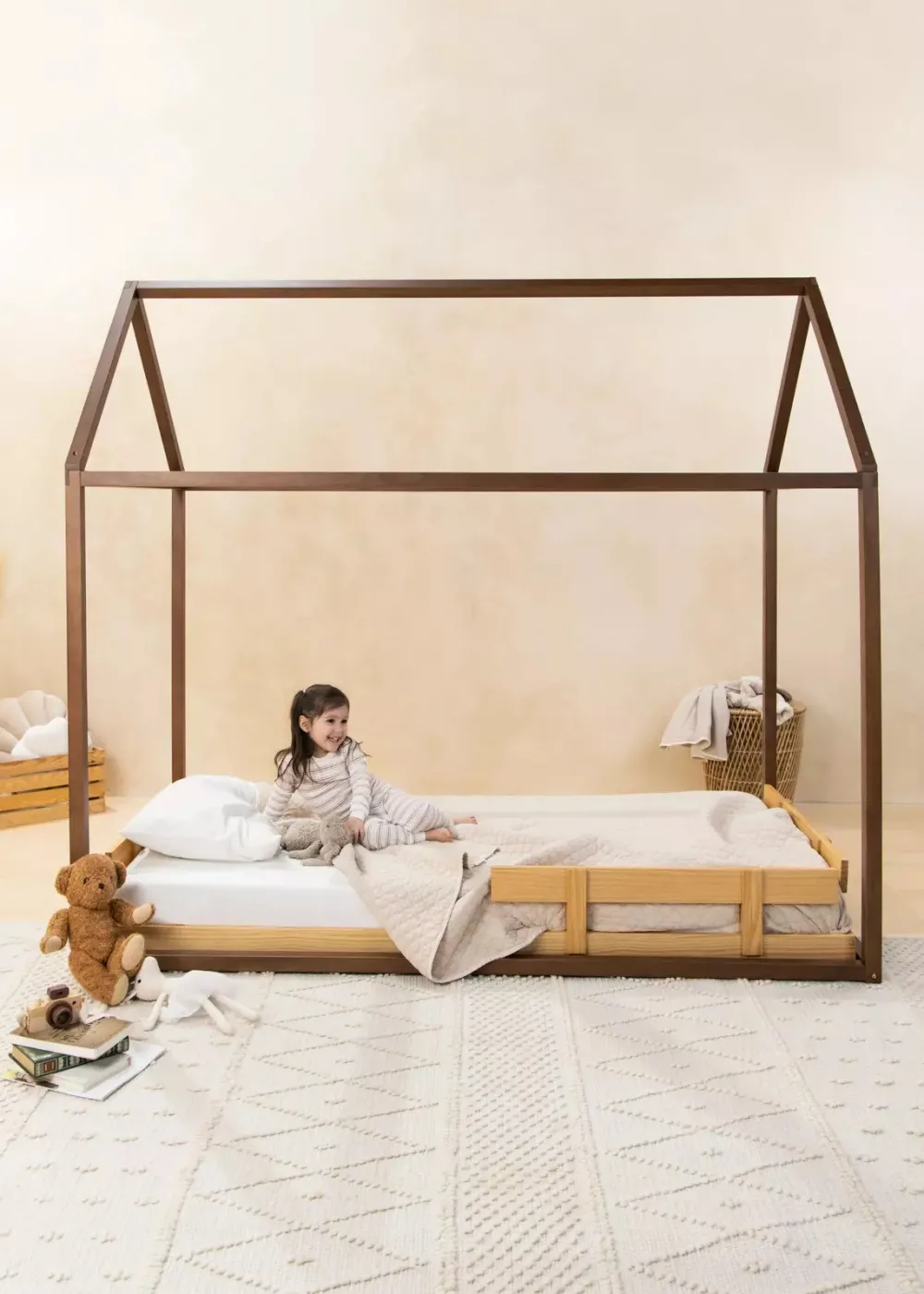 Coco Village House Structure - Walnut