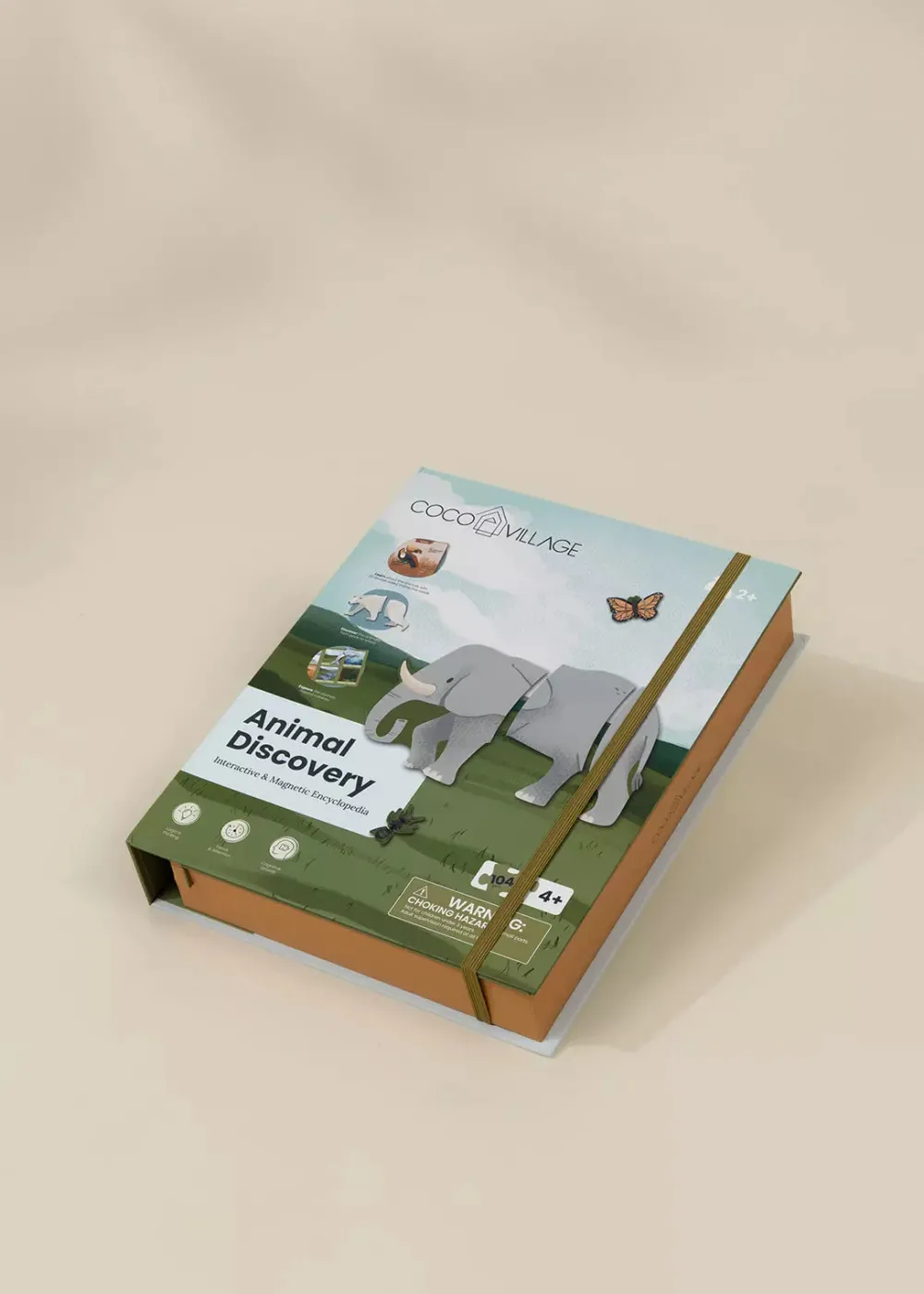 Coco Village Interactive & Magnetic Encyclopedia – Animal Discovery