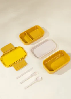 Coco Village Leak Proof Stackable Lunch Container - Golden Hour