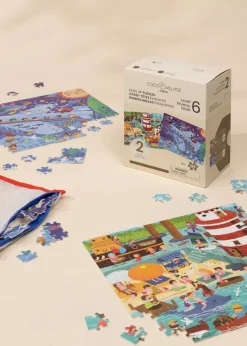 Coco Village Level Up Puzzles Level 6 - Family Holiday (2 puzzles)