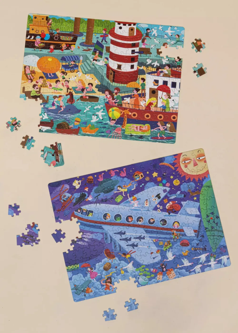 Coco Village Level Up Puzzles Level 6 - Family Holiday (2 puzzles)