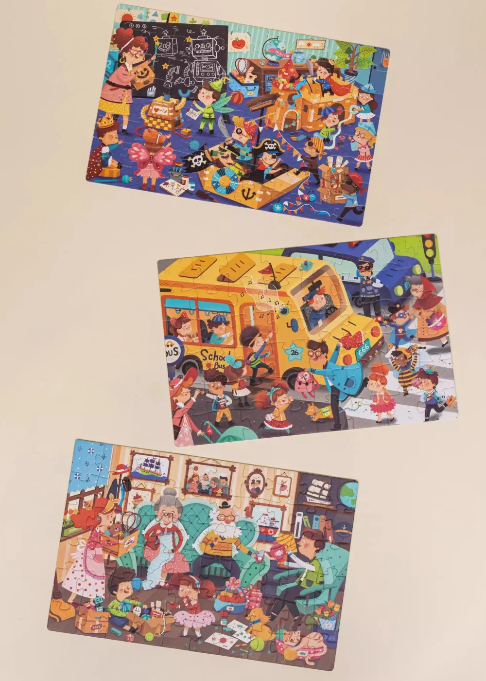 Coco Village Level Up Puzzles Level 4 - Daily Routine (3 puzzles)