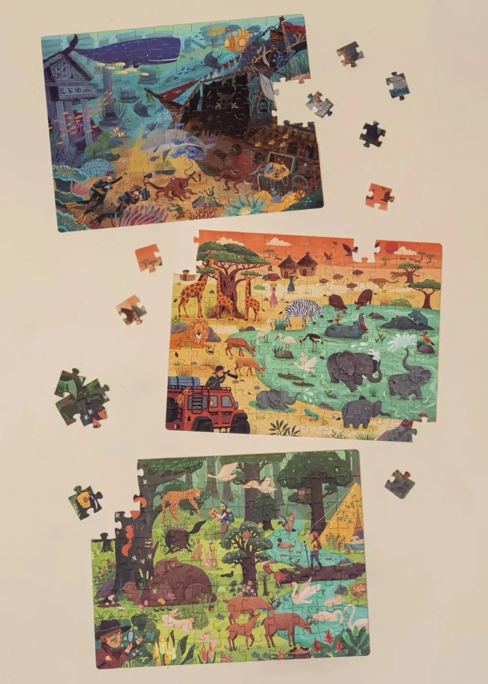 Coco Village Level Up Puzzles Level 5 - Amazing Adventure (3 puzzles)