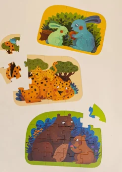 Coco Village Level Up Puzzles Level 2- Parent & Baby(3 puzzles)