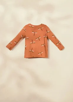 Coco Village Long-Sleeve Shirt Hazel Dragonfly 9-12m