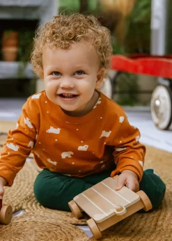 Coco Village Long-Sleeve Shirt Hazel Dragonfly 9-12m