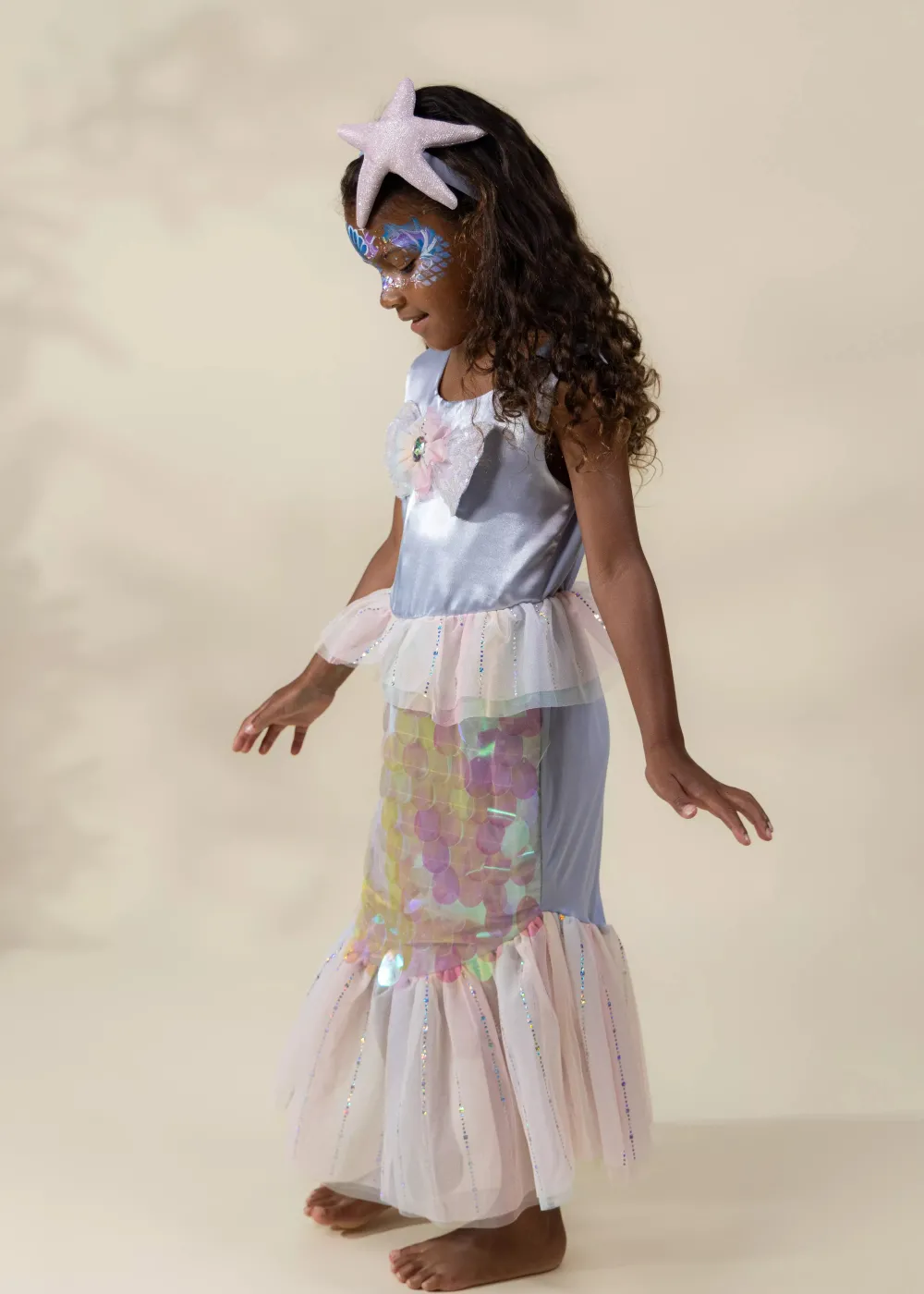 Coco Village Mermaid Dress & Starfish Headband