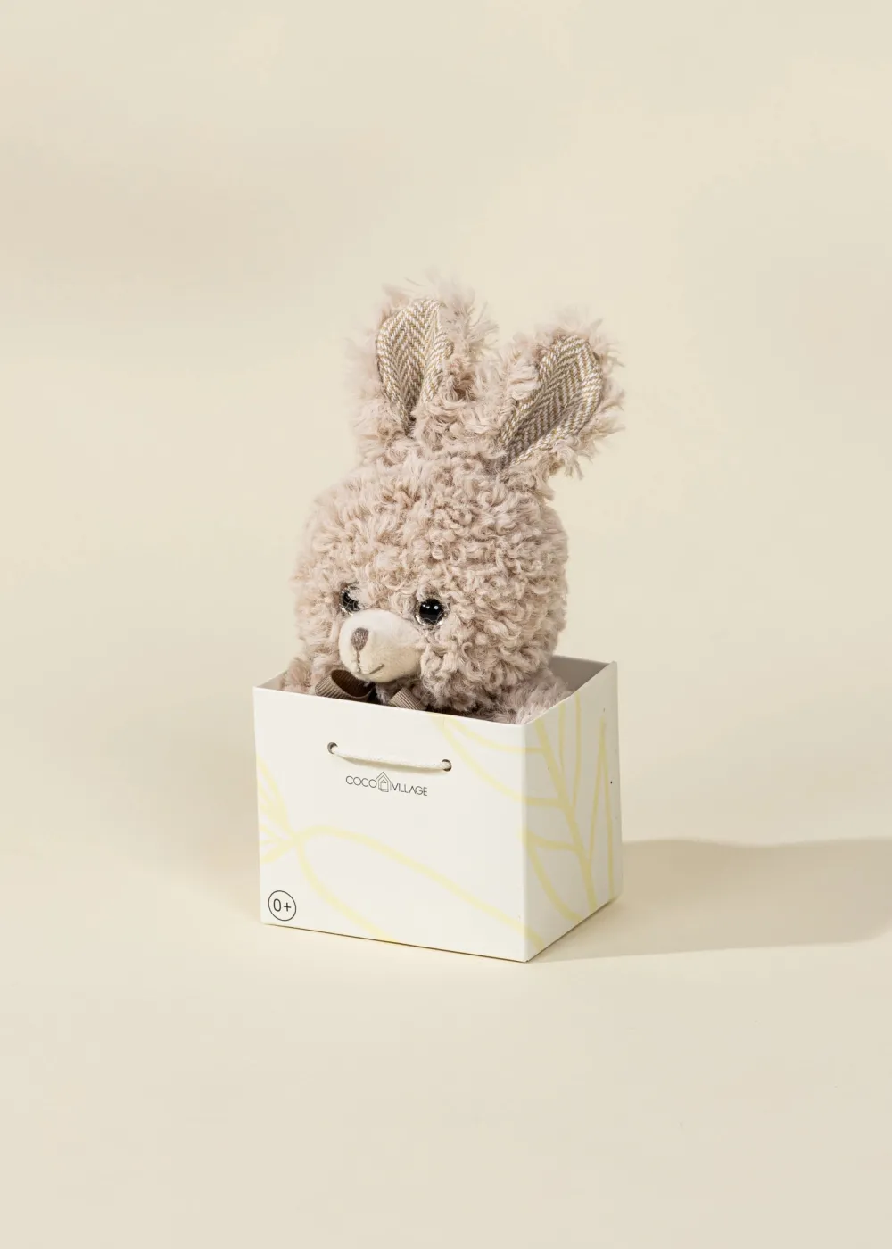 Coco Village Mini Gift Plush Toy - Beige Rabbit