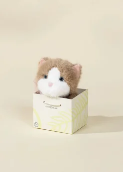 Coco Village Mini Gift Plush Toy - Beige Cat