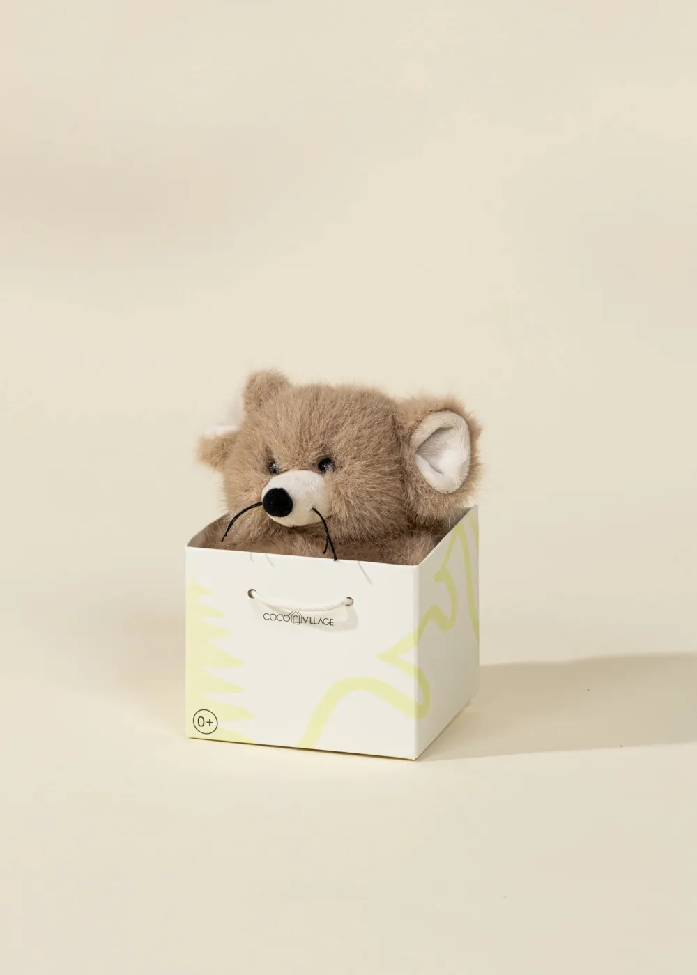 Coco Village Mini Gift Plush Toy - Brown Mouse