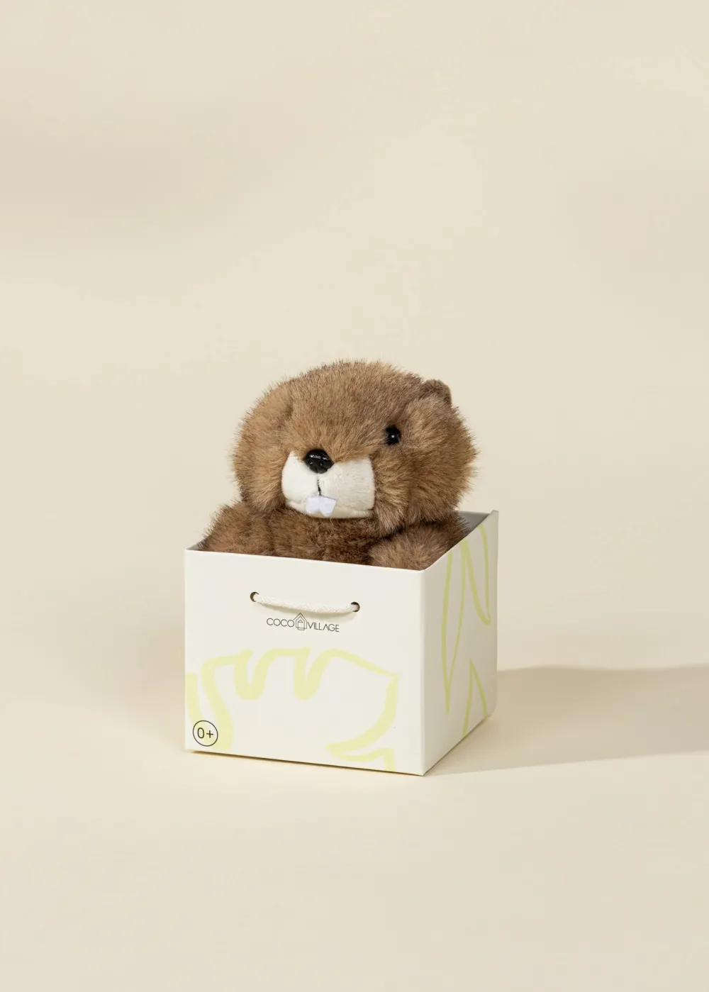 Coco Village Mini Gift Plush Toy - Brown Otter
