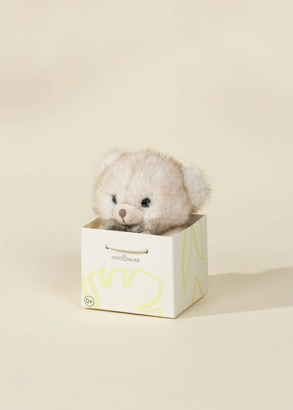 Coco Village Mini Gift Plush Toy - White Bear