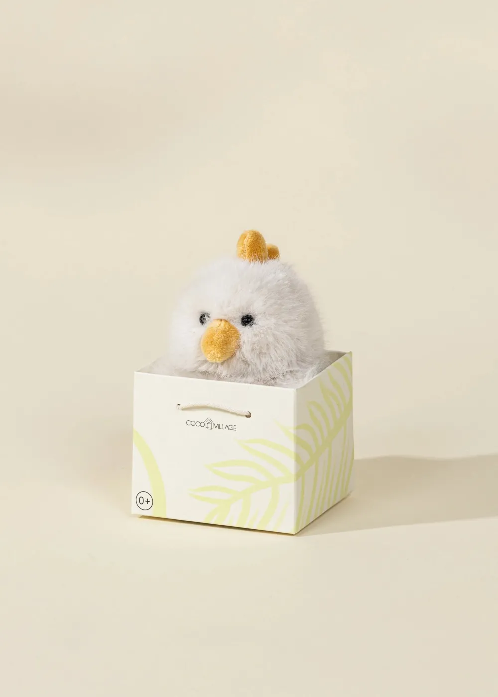Coco Village Mini Gift Plush Toy - White Rooster