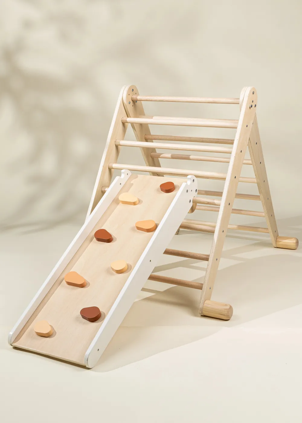 Coco Village Montessori 2-in-1 Grip Climber Board & Slide