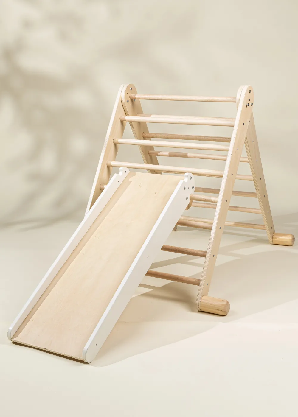 Coco Village Montessori 2-in-1 Grip Climber Board & Slide