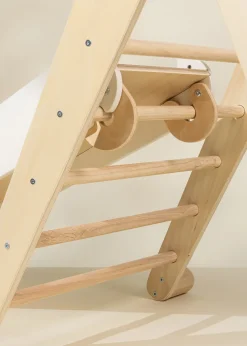Coco Village Montessori 2-in-1 Grip Climber Board & Slide