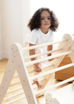 Coco Village Montessori 2-in-1 Triangle & Wall Climber