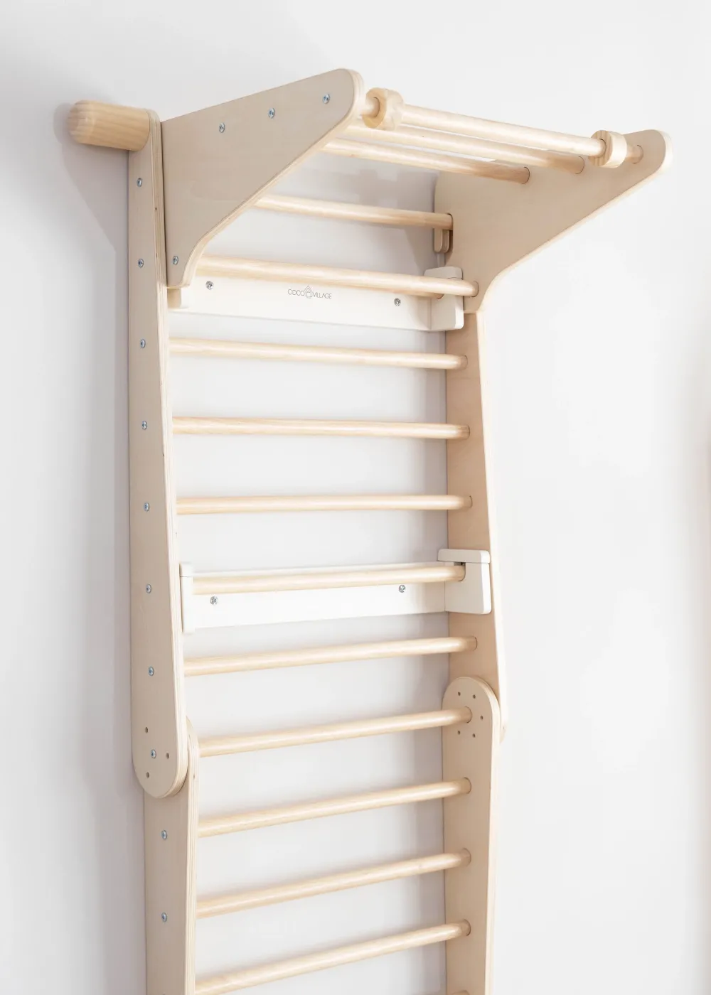 Coco Village Montessori Triangle Climber Swedish Wallmount System