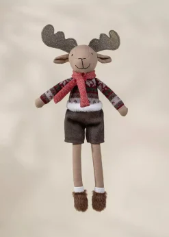 Coco Village Moose Plush Toy - Holiday Collection