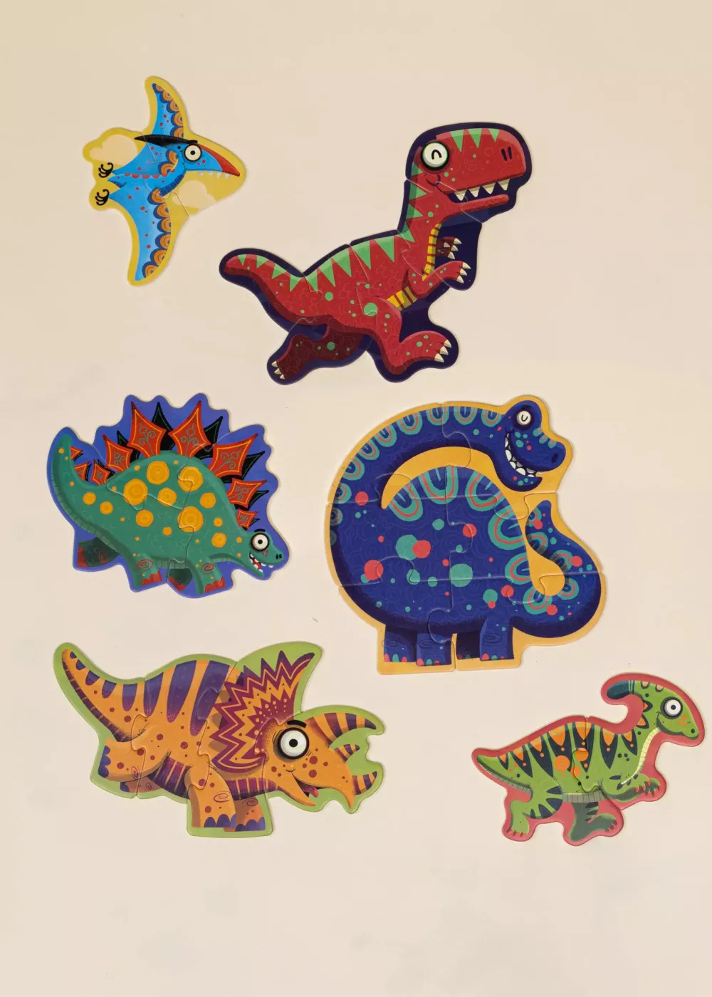 Coco Village My First Puzzles - Dinosaurs World (6 puzzles)