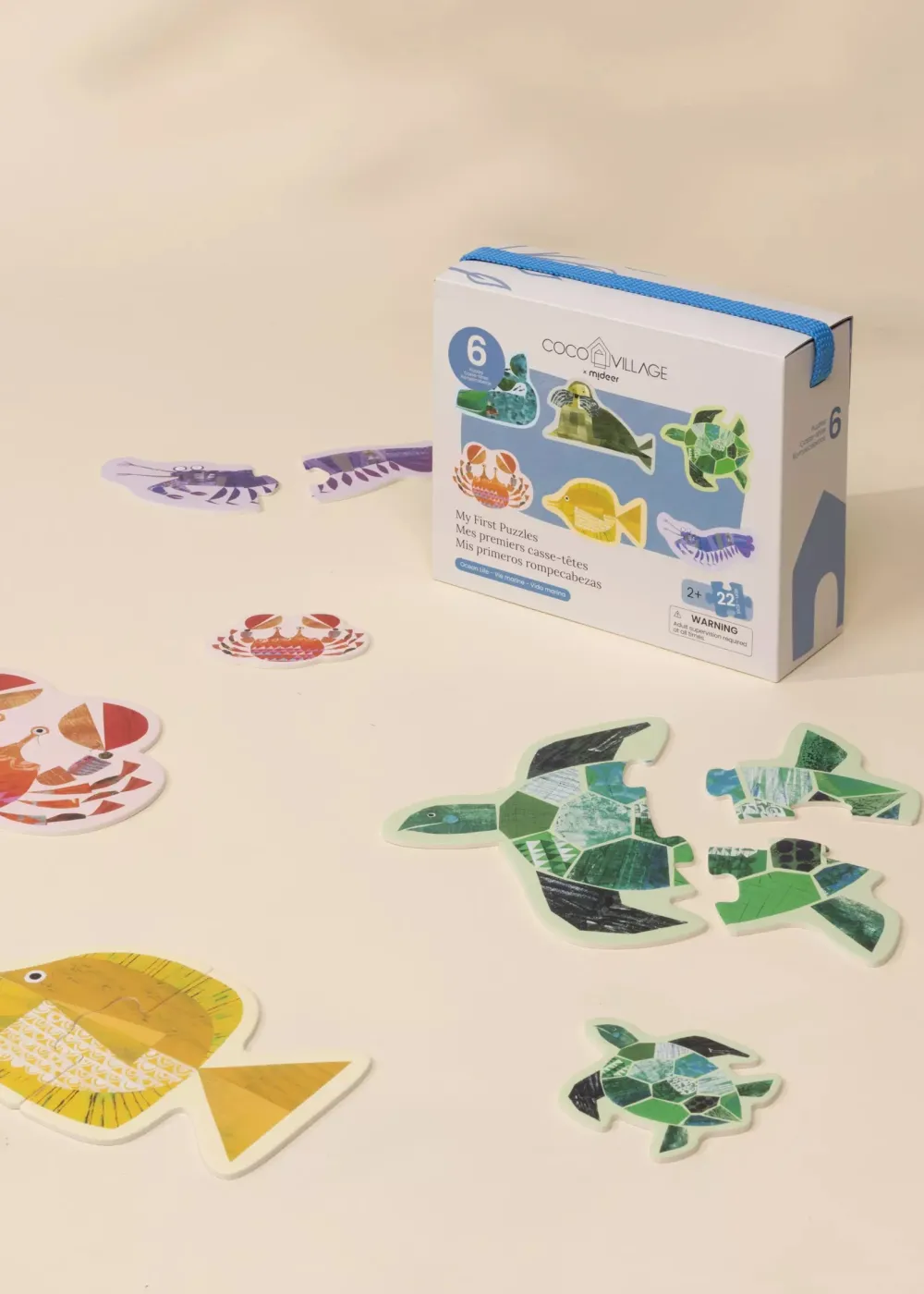 Coco Village My first Puzzles - Ocean Life (6 puzzles)