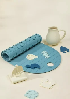 Coco Village Non-Slip Silicone Bathtub Mat - Cumulus