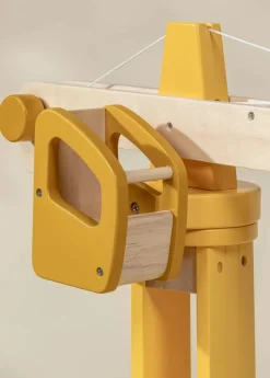 Coco Village Oversized Wooden Construction Crane