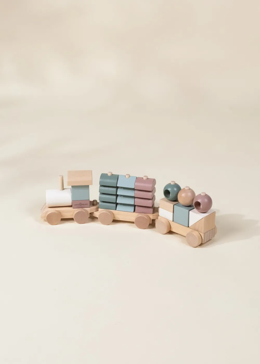 Coco Village Oversized Wooden Stacking Train