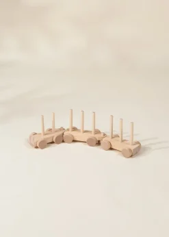 Coco Village Oversized Wooden Stacking Train
